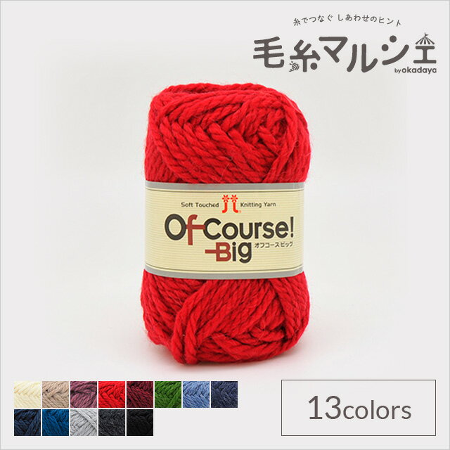 毛糸 ハマナカ オフコース！ビッグ 色番112 06Co99_