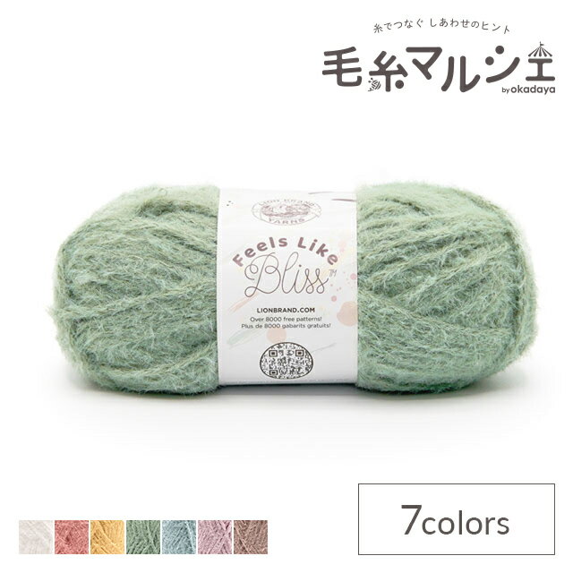 毛糸 Lion Brand Yarn-ライオンブランドヤーン- FEELS LIKE BLISS・フィールズ ライク ブリス（153） 1..