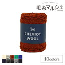 \期間限定10%OFF/ 毛糸 ダルマ(横田) チェビオットウール 色番8 06Co99_