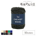 \期間限定10%OFF/ 毛糸 ダルマ(横田) チェビオットウール 色番10 06Co99_