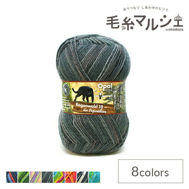 毛糸 Opal-オパール- レーゲンヴァルト18 4ply/4本撚り 11203.ロブ (M)_b1j