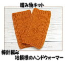 秋冬毛糸 ハマナカ アメリーで編む地模様のハンドウォーマー301【クリスマスやバレンタインのプレゼントに/あみものキット/かぎ針編みキット/ニットキット/手作り...