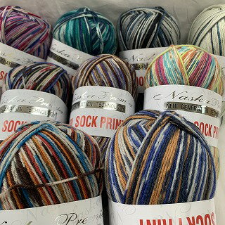 NASKA 륽åץȡWOOL SOCK PRINT)