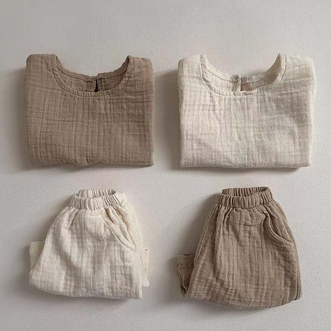 ノースリーブ トップス＆パンツ セットアップ ベビー服 子供服 73cm/80cm/90cm/100...