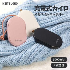 【レビューでプレゼント】【経済産業省届済み 】充電式カイロ 5000mAh KTE-HW-001電子 電気カイロ モバイルバッテリー USB出力ポート スマホ充電 温度調節 モバイル充電器 防寒グッズ プレゼント ギフト SNSで話題