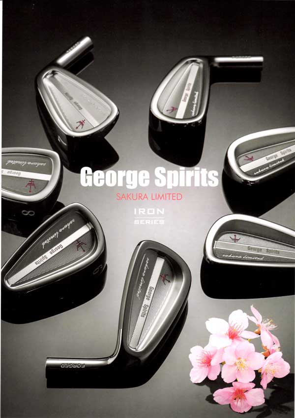 GeorgeSpirits(ジョージスピリッツ) SAKURA LIMITED(サクラ リミテッド)アイアン　/ DynamicGOLD　アイアン6本セット（♯5〜PW）