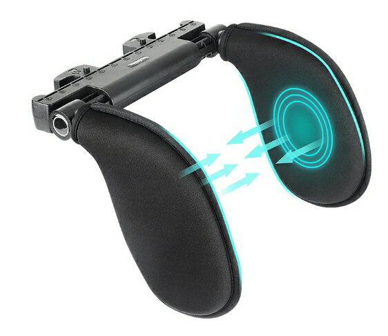 ネックピロー 車用 子供 車 ヘッドレスト 枕 ネックパッド [布タイプは丸洗いできるカバー仕様]  ...