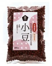 国内産特別栽培小豆 200g【ムソー】【1〜2個はメール便300円】【お取り寄せ】【数量限定】2020848-ms