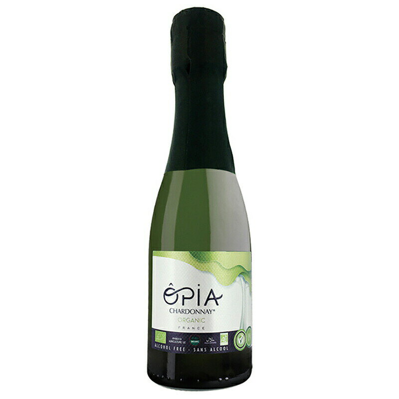 3009576-os 【在庫限りで終了】スパークリングオーガニックノンアルコール(ワインテイスト飲料) 200ml【OPIAシャルドネ】