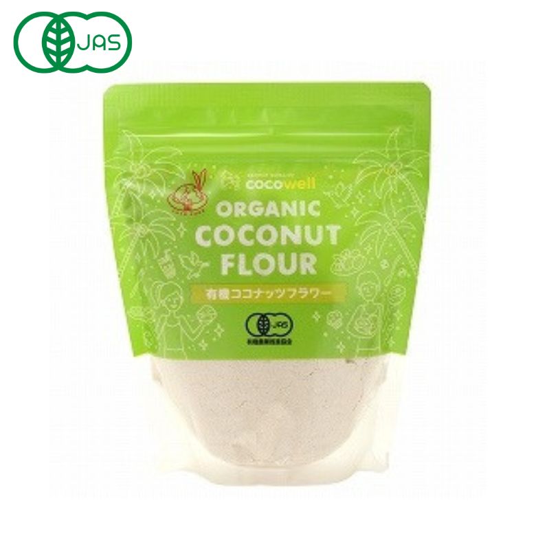 4130489-sk 有機ココナッツフラワー160g【ココウェル】