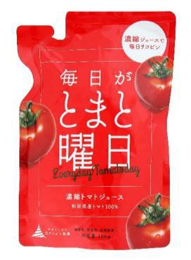 1003454-kf 毎日がとまと曜日　濃縮トマトジュース　150g【ダイセン創農】【1～4個はメール便300円】