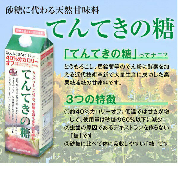 306-ya-1 てんてきの糖　500g×12本セット【やまと蜂蜜】