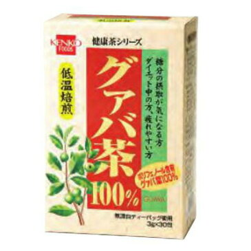 1002669-kf グァバ茶（TB）　3g×30包【健康フーズ】