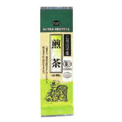 1002602-kf 有機栽培煎茶　80g【健康フーズ】 1