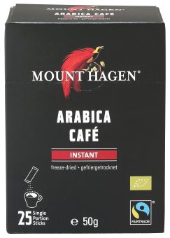 1002823-kfju オーガニックフェアトレード インスタントコーヒー スティック 50g(2g×25本)【マウントハ..