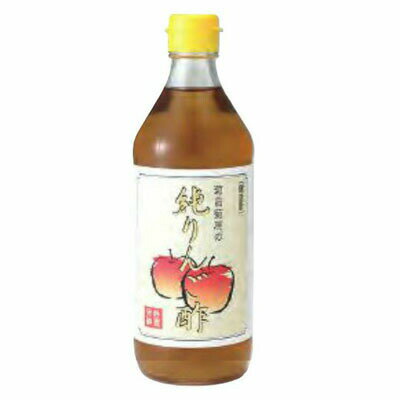 商品名 菊昌菊原の純りんご酢 内容量 500ml 商品説明 菊昌菊原の純りんご酢は、まるごと「りんご」そのものだけからふたつの発酵過程（アルコール発酵・酢酸発酵）を経て、じっくりと桶の中で醸造することにより「りんご」のミネラルが豊富で「りんご」の風味が楽しめる純りんご酢になります。飲まれる場合には水などで5〜20倍に薄めてハチミツを加えていただくとより美味しくお召し上がりいただけます。 原材料 りんご（青森県産） 栄養成分 100mlあたりエネルギー16kcal、たんぱく質0g、脂質0g、炭水化物0.7g、食塩相当量0g 保存方法・注意事項 直射日光を避けて常温にて保存本品製造工場ではアレルギー物質を含む製品を生産しています。 賞味期限 商品パッケージに記載 広告文責 奈良恵友堂有限会社連絡先：0743‐53‐1893 販売者 伊予トーヨー株式会社 製造所 カネショウ株式会社 ■