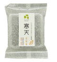 ★ 商品名 京の焙じ茶寒天 内容量 100g 商品説明 ぷるんとした食感のこんにゃく入り寒天ゼリーに、有機ほうじ茶を贅沢に配合した寒天です。 ゼラチンや増粘多糖類は使用せず、こんにゃく粉・寒天・甘藷でん粉を使用しました。 原材料 甜菜糖（北海道製造）、甘藷澱粉、有機ほうじ茶（京都府製造）、寒天、蒟蒻粉 栄養成分 100gあたり/ エネルギー 63kcal たんぱく質 0.0g 脂質 0.0g 炭水化物 15.8g 食塩相当量 0.05g 保存方法・注意事項 直射日光・高温多湿を避けて保存して下さい。 賞味期限 商品パッケージに記載 販売者 アトレ 広告文責 奈良恵友堂有限会社連絡先：0743‐53‐1893