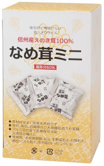 1006561-kf なめ茸ミニ15g×25個(個包装タイプ)【小林農園】