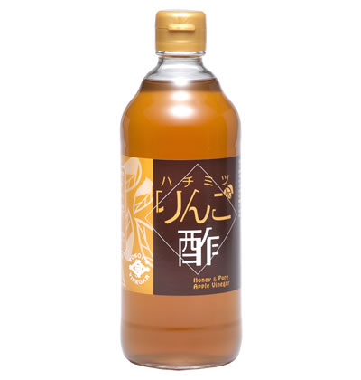 乐天商城 - 7190139-ko　ハチミツりんご酢　500ml【横井醸造】