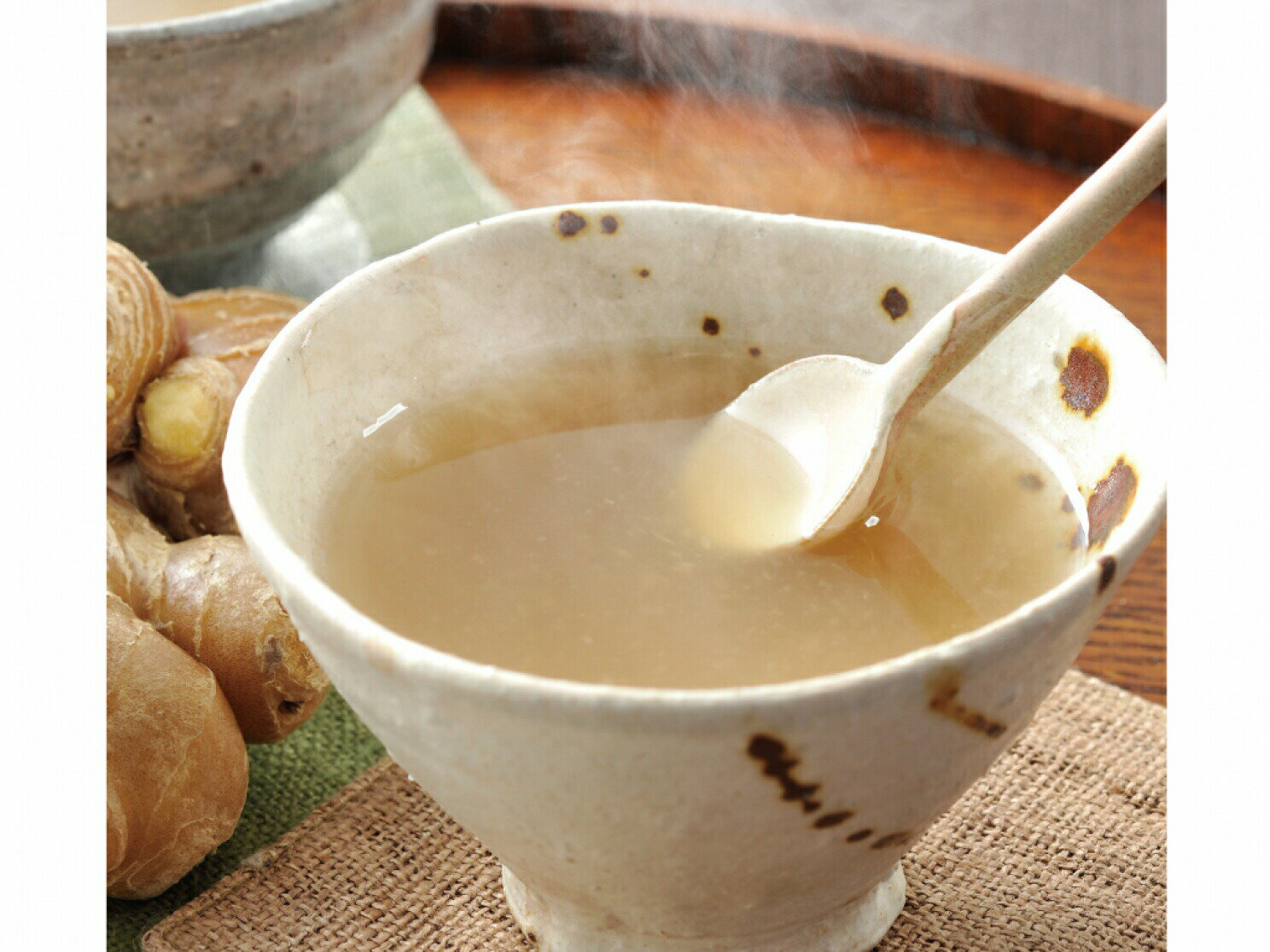 j005333-ju　有機濃口生姜湯（袋入）40g(8g×5)【マルシマ】【1〜4個はメール便300円】