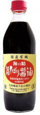 2011158-msos 国産有機・旨しぼり醤油 500ml【海の精】