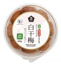 2021481-ms 有機白干梅（転換期間中） 180g【ムソー】