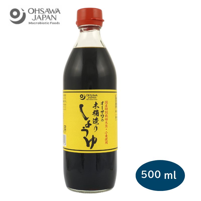 Rakuten - 木桶造りしょうゆ 500ml【オーサワジャパン】3009171-os