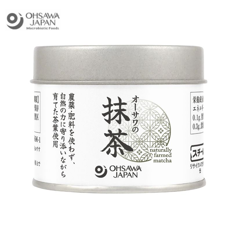 Japanese Citron Tea - オーサワの抹茶 30g【童仙房茶舗】3009170-os