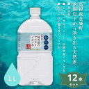 3001372-1-os 【パッケージ変更予定】純天然のアルカリイオン水 金城の華 1L × 12本セット【ケイ・エフ・ジー】【送料無料※沖縄・離島を除く】【同梱不可】