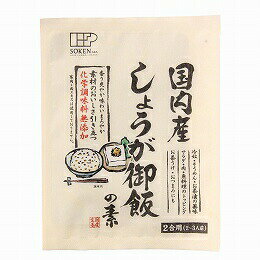 4120806-sk 国内産しょうが御飯の素 100g【創健社】【1～2個はメール便300円】 1