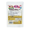 ★ 商品名 MS やさいカレー 内容量 150g 商品説明 ※2歳ころから ○国内産の野菜と果物を使ったやさいカレー。 ○具は食べやすいひとくちサイズです。素材の甘さがほどよく、辛さひかえめです。 ○香料、着色料、化学調味料、遺伝子組み換え作物不使用。 原材料 野菜・果実［じゃがいも（国内産）、たまねぎ、にんじん、りんご］、植物油脂［なたね油］、でん粉（じゃがいも）、砂糖（てんさい糖）、トマトピューレ、食塩、カレー粉、酵母エキス 栄養成分 150g（1人前）当り エネルギー126kcal、たんぱく質1.4g、脂質6.2g、炭水化物16.4g、食塩相当量1.8g 保存方法・注意事項 常温で保存すること。袋の封を切る時やラップを取る際に、熱くなった具やソースがはねることがありますのでご注意ください。開封後は保存できませんので使い切ってください。 賞味期限 商品パッケージに記載 広告文責 奈良恵友堂有限会社連絡先：0743‐53‐1893 販売者 太田油脂株式会社 製造所 池田糖化工業株式会社 ■■□