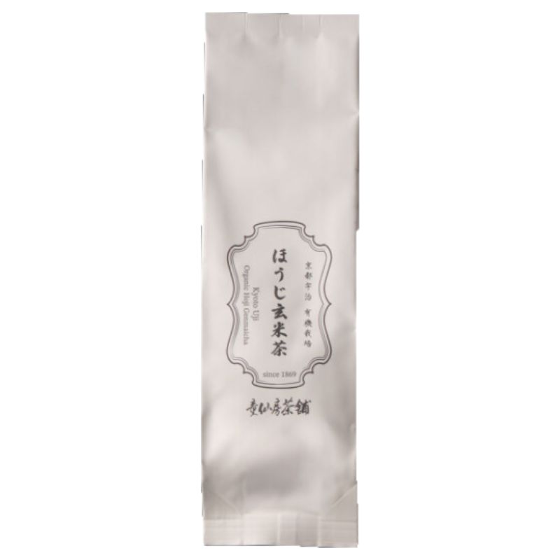 有機ほうじ玄米茶 100g【童仙房茶舗】4080833-sk