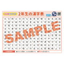 ★合わせ買いにおすすめ ●かけ算【1-10のだん】 ●かけ算【11-20のだん】 ●単位換算 ●部首 ●キーボード ●百人一首 A4プリント 8枚セット ★一緒に買われている商品はこちら★ ●ポケランカバー ●ポケランカバーラージ ●小学生 学習ノート 商品詳細 サイズ B3サイズ 縦 364mm×横 515mm A4サイズ 縦 210mm×横 297mm 材質 ユポ紙（水に強く丈夫です）※A4サイズはコート紙 生産国 日本 商品について ◆【おうち学習 ママ塾シリーズ】 お家での学習にピッタリの2年生で習う漢字表です。 読み仮名が音読み・訓読みでわかりやすく書かれており、また送り仮名も赤字でわかりやすくなっています。 水に強いユポ紙、さらに選挙ポスターにも使われている耐光性インクを使用しているのでお風呂にも貼れます。 大きさもB3サイズで大きすぎず、貼る場所を選びません。 自然と目に入る場所に貼って、2年生の漢字を覚えよう。 予習復習にはもちろん、漢字検定をしているお子様にもぴったりです。 進級後も復習に使える！ ※品質は安心の日本製 注意事項 水に強いユポ紙を使用していますが、経年劣化はいたします。 また選挙ポスターなどにも使われている耐光性インクを使用していますが、強い洗剤などで擦れば劣化することがございます。 商品の色は、お客様のご覧になっている画面の色と、実際の色が異なることがございます。 商品ご使用時の破損、汚れ、事故につきましては、当社では一切の責任を負いかねます。 あらかじめご了承くださいませ。