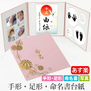 楽天ベビーから結婚式のアルバム屋さん命名書 台紙 手形 足形 赤ちゃん 手形 足型 写真 お名前がすべて入る【あす楽 まり ピンク】おすすめ 人気 かわいい 手作り 内祝い 赤ちゃん命名書台紙 出産祝い 記念品 命名紙 名づけ インク 祖父母 プレゼント 自分で書く オーダー 代筆 用紙 お七夜 メイメイ 日本製