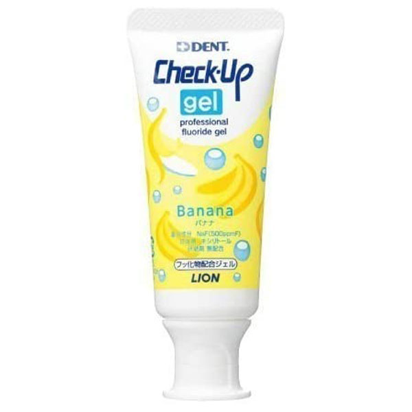 【対象商品PT10倍開催中】 ライオン DENT. チェックアップジェル バナナ 60g 【送料無料】【最安値挑戦中】