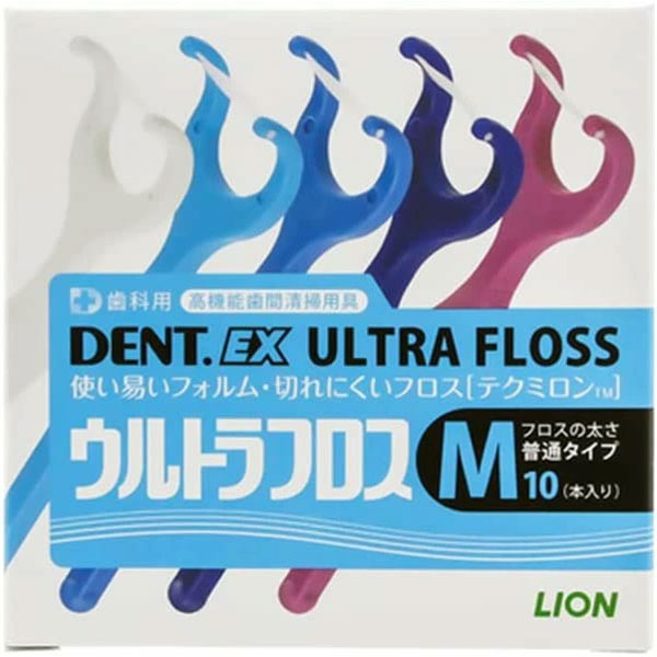【対象商品PT10倍開催中】 ライオン DENT. EX ウルトラフロス M10 【送料無料】【最安値挑戦中】