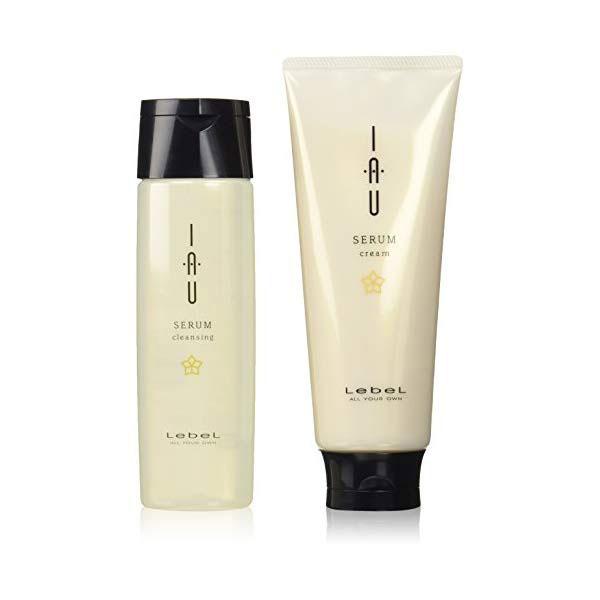 【対象商品PT10倍開催中】 ルベル イオ セラム クレンジング シャンプー 200ml & クリーム トリートメント 200ml 【送料無料】【最安値挑戦中】