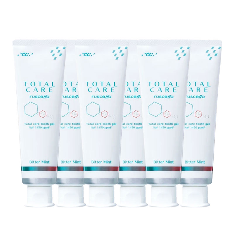 【対象商品PT10倍開催中】 GC ジーシー おとなのトータルケア 歯みがきジェル 1本 90g 6本 医薬部外品 【送料無料】【最安値挑戦中】