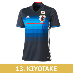アディダスサッカー日本代表2016ホームレプリカユニフォーム半袖13.清武弘嗣【adidas|アディダス】サッカー日本代表レプリカウェアーaan09-aa0308-13-k