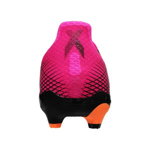 ジュニアエックスゴースト.3HG/AGJショックピンク×コアブラック【adidas|アディダス】サッカージュニアスパイクfy1093