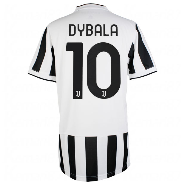 【10/30までポイント5倍】ユベントス 21-22 ホーム 半袖レプリカユニフォーム　10.パウロ・ディバラ　【adidas|アディダス】クラブチームレプリカウェアーjdz54-gs1442-10-dのサムネイル