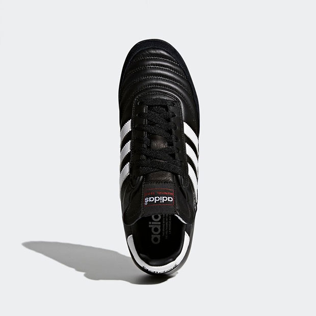 ムンディアルチーム ブラック×ランニングホワイト×レッド 【adidas|アディダス】サッカートレーニングシューズ019228通販 サッカー 用品 セール
