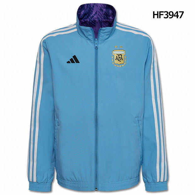 【10/30までポイント5倍】ジュニア アルゼンチン代表 WC アンセムジャケット　【adidas|アディダス】ナショナルチームウェアーrd651