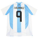 【ポイント15倍】アルゼンチン代表 2024 ホーム 半袖レプリカユニフォーム 9.フリアン・アルバレス 【adidas|アディダス】ナショナルチームレプリカウ...