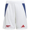 【ポイント15倍】ジュニア アーセナル 24-25 ホーム レプリカショーツ 【adidas|アディダス】クラブチームレプリカウェアーjnl71-is8136