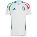 【5/3～5/5 ポイント10倍】イタリア代表 2024 アウェイ 半袖レプリカユニフォーム　【adidas|アディダス】ナショナルチームレプリカウェアーjsw37-in0656