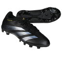 【ポイント10倍】ジュニア プレデター LEAGUE HG/AG コアブラック×カーボン 【adidas|アディダス】サッカージュニアスパイクif6411