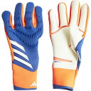 【ポイント10倍】プレデター GKグローブ プロ ルシッドブルー×ソーラーレッド 【adidas|アディダス】サッカーゴールキーパーグローブjsx57-is75...