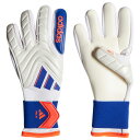 【ポイント10倍】ジュニア コパ GKグローブ プロ ホワイト×ルシッドブルー 【adidas|アディダス】サッカーゴールキーパーグローブjtj48-ix383...