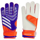 【ポイント10倍】プレデター GKグローブ トレーニング ルシッドブルー×ソーラーレッド 【adidas|アディダス】サッカーゴールキーパーグローブjtj64-...